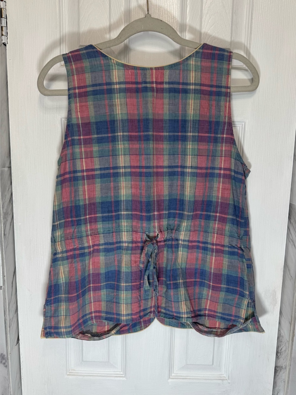 Vintage 90’s Victoria’s Secret milkmaid Vest Top Women’s M Cotton Cottagecore - Picture 10 of 13